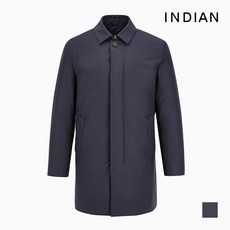 [INDIAN] 울혼방 원포인트 버튼 구스다운 코트_MITEHWWA101