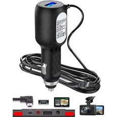 미니 USB 인터페이스용 대시 캠 GPS 내비게이터 전원 코드용 MP3 플레이어 12V 차량 및 24V 트럭 차량용 어댑터 케이블용 충전..., Mini USB 5V2.0A