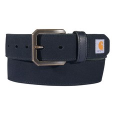 칼하트 Carhartt 남성용 벨트 Rugged Flex Bridle 가죽 (블랙) 41