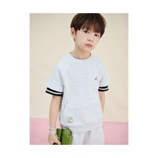 빈폴 BEANPOLE KIDS 피케 반팔 반바지 상하세트 라이트 그레이 (BI5342U082) BI5342U082 433006