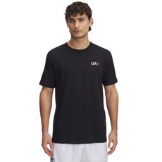 언더아머 UNDERARMOUR 서클 로고 반팔 1390202-001 매장정품 207802