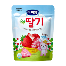 아이얌 순딸기 동결건조 과일칩, 12g, 1개