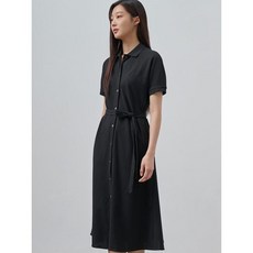 빈폴레이디스 [Essential] 피케 돌만 소매 원피스 블랙