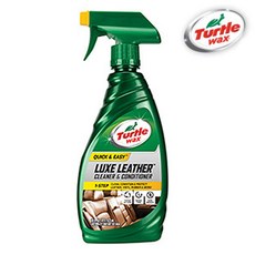 Turtle WAX 터틀왁스 레더 크리너 & 컨디셔너 473ml, 1개