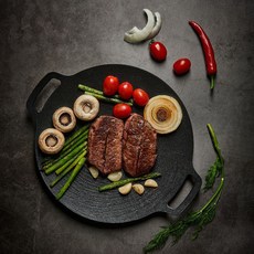 [라씨에뜨] 그리들 불팬 IH 30cm / 인덕션 사용가능, 상세 설명 참조