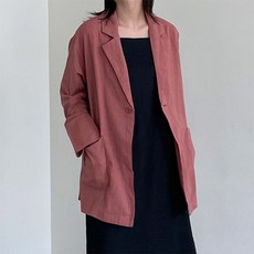 모르간린넨자켓