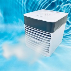 냉선풍기 미니 아기방 소형 냉풍기 탁상용 에어컨, 화이트