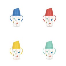 블루독베이비블루독 트라이탄 빨대컵 43A12894011053423, 블루