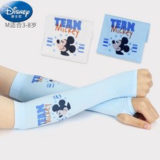 Disney 디즈니 키 즈 아 이 스 소매 여름 선 케 어 여아 일 슬리브 남 동 베 비 미 [화이트 + 블 루] 2 장 3 - 8 세