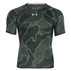 언더아머 언더아머 남성 HeatGear 아머 쇼츠 슬리브 히트기어 반팔 티셔츠 1345722-002
