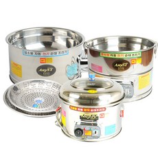 [주방369] 국산 27종 업소용 전기 순대찜기 순대조리기 원형찜기, 02_한양 전기 순대찜기일체형_소_세트