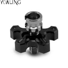 CNC 빌렛 클러치 케이블 와이어 조절기 나사 M10 M8 야마하 FZ1 Fazer ABS FZ6 S2 FZ8 FZS1000 MT09 2004-, 11 8mm black, 1개