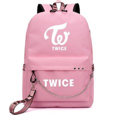 twice 가방 usb 백팩 트와이스 굿즈, 핑크, 1개