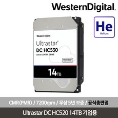 WD 울트라스타 HDD, 16TB, DC HC550 SATA3