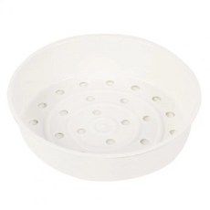음식 증기선 접시 김이 트레이 플라스틱 배수 빵 국수 만두 둥근, 1개, 2.S 20cmx5cm