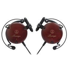 audio-technica 온 이어 헤드폰 귀걸이 나무 하우징 ATH-EW9 브라운 소형
