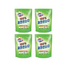 유한젠 100% 과탄산소다 표백제, 1kg, 4개