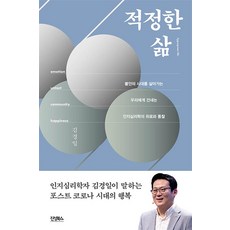 적정한 삶 - 김경일 인지심리학 위로와 통찰, 진성북스