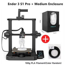 Creality 3D Ender 3 S1 Pro 프린터 스프라이트 금속 직접 압출기 이동식 PEI 스프링 플랫폼 CR 터치 자동 레벨링 LED 라이트