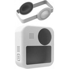 GEEMEE GoPro Max 케이스 카메라 보호 커버 실리콘 전면 보호 미끄럼 방지 흠집 방지 슬림 얇고 가벼운, 단일상품