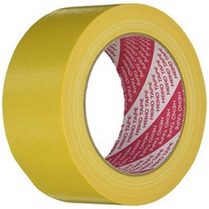 HEIKO 색상 천 테이프 50mm × 25m 권 노란색 / 62-1023-03, 단일옵션