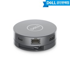 Dell USB-C 4K 모바일 어댑터 DA305 6-in-1 노트북 멀티포트 허브, 단품