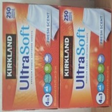 커클랜드시그네쳐종이형섬유유연제250매