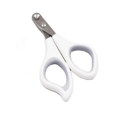 펫먼트 더 쉬운 원형홀 손톱깎기, 30g, 1개, 그레이화이트