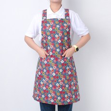 꽃무늬앞치마
