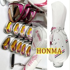 (수입)여성용 골프 클럽 풀 세트 HONMA S07 Beres 4 스타 헤드 커버 포함 11.5 L 플렉스, 03 Only Bag