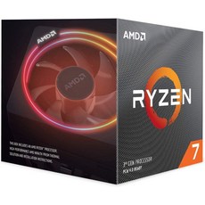 AMD Ryzen 7 3700X with Wraith Prism cooler 3.6GHz 8코어 16스레드 36MB 65W[국내 정규 대리점품] 100-100000071BOX