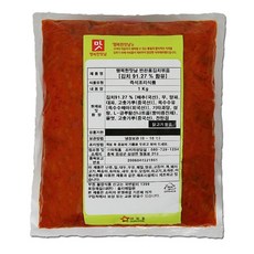 아워홈 행복한맛남 김치볶음 반찬용1kg, 1kg, 3개