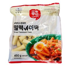 미정당 미정당 오늘좋은 밀떡볶이떡 450g, 종이박스포장, 3개