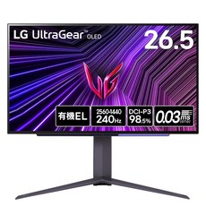 [VGP2024 Summer LG UltraGear OLED 27GS95QE-B 26.5 EL0.03ms(GTG)DisplayHDR True Black 400VRR