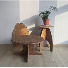 에이퍼니처 라운드 원형 좌식 테이블(라왕)