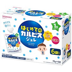 와코도 1세부터 MY 쥬레 드링크 첫 칼피스®쥬레 70g×6개, 6개, 70g