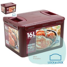 락앤락 대용량김치통 핸디김치통 16L 약7포기 김치통, 1개
