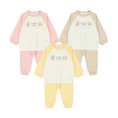 [아가방 봄]나나라글란맨투맨상하(YELLOW PINK BEIGE)_01Q153001