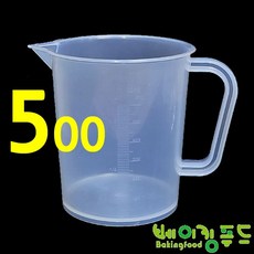 플라스틱 계량컵500ml, 500ml, 1개