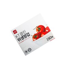 클린 위생장갑 150매, 8개