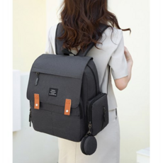 마이프레셔스 국민 기저귀 가방 백팩 유모차가방 가벼운 기저귀가방 보온 보냉 대용량 짙은 회색