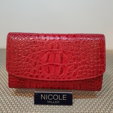 소가죽여성중지갑