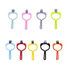  배변클립세트 x 2개 풉백홀더 9color 미니곰 똥츄클립 풉클립, 미니곰 배변 클립 세트 (색상랜덤) x 2개 