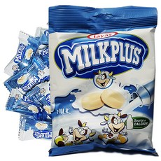 타야스 밀크플러스 우유맛 소프트 캔디 카라멜 80g, 1개