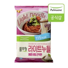 풀무원 라이트누들 매콤비빔 곤약면 (2인분) (373g), 373g