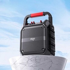 휴대용 노래방 기계 야유회 행사 연습 스피커 캠핑, 블랙+6.5인치대형스피커+싱글헤드셋