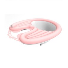 세발기 환자머리감기 이동식샴푸대 임산부머리감기 세발기 간이샴푸대 노인머리감기 휴대용세발기 목욕용품 욕실용품 머리감기 노인 샴푸대 가정용 환자 접이식 머리감기 임산부 천사 세발기, 핑크, 1개
