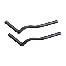  자전거 팔걸이 바 사이클링 팔걸이 핸들바 견고한 TT 자전거 바 40/42/44cm 사이클 핸드 레스트 핸들바 레이싱 로드, 400mm 420mm 440mm, 탄소 섬유, 부르고뉴 