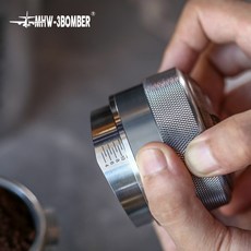 디스트리뷰터 DISTRIBUTOR 에스프레소 도징링, 플랫바닥, 블랙