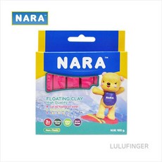 [룰루핑거] NARA 플로팅 클레이 네온 핑크 (100g) 1A-01-313
